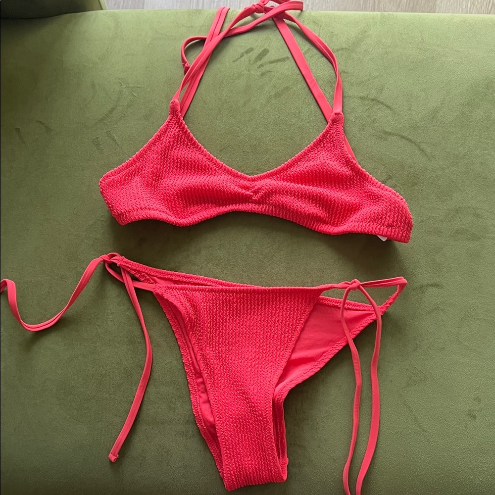 Red bikini